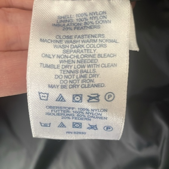 Lands' End Womens L Black Puffer Vest Winter Layering Outdoors Classic Preppy - Picture 5 of 6